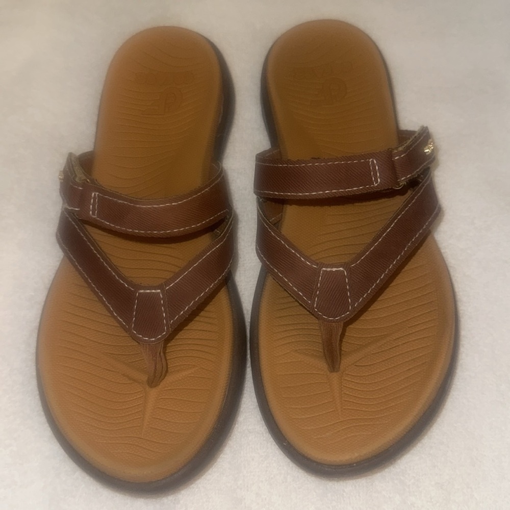 COFACE Orthotic Cushion Thong Sandals W/Plantar Fasciitis Arch Support - Size 9